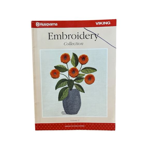 Fruit & Flowers Embroidery Designs Husqvarna Disk107 W/Embroidery Collection V3 - Picture 5 of 6